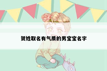 贺姓取名有气质的男宝宝名字